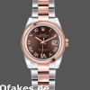 Super Clone Women's Rolex Datejust 26mm Women's-179161-Chocolate Brown Dial-Stainless Steel & Everose Gold Chocolate Brown