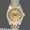 Super Clone Women's Rolex Datejust-179163, 26mm, Champagne Jubilee Diamond Dial, Domed Bezel, Lady Champagne