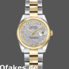 Super Clone Women's Rolex Datejust-179163, 26mm, Meteorite Grey Dial, Domed Bezel, Lady Grey