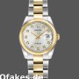 Super Clone Women's Rolex Datejust-179163, 26mm, Silver Jubilee Dial, Domed Bezel, Lady Silver