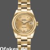 Super Clone Women's Rolex Datejust-179168, 26mm, Smooth Domed Champagne Roman Dial, Lady Champagne