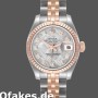 Super Clone Women's Rolex Datejust-179171, 26mm, Diamond Meteorite Dial, Fluted Bezel, Lady Meteorite
