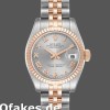 Super Clone Women's Rolex Datejust-179171, 26mm, Grey Roman Numeral Dial, Fluted Bezel, Lady Grey