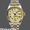 Super Clone Women's Rolex Datejust-179173, 26mm, Decorated Mother‑of‑Pearl Champagne Dial, Lady MOP