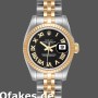 Super Clone Women's Rolex Datejust-179173, 26mm, Sunbeam Silver Dial, Fluted Bezel, Lady Silver