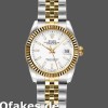 Super Clone Women's Rolex Datejust-179173, 26mm, White Index Dial, Fluted Bezel, Lady White