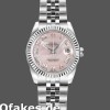 Super Clone Women's Rolex Datejust-179174, 26mm, Mother‑of‑Pearl Pink Dial, Fluted Bezel, Lady MOP