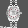 Super Clone Women's Rolex Datejust-179174, 26mm, Mother‑of‑Pearl White Dial, Fluted Bezel, Lady MOP