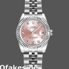 Super Clone Women's Rolex Datejust-179174, 26mm, Pink Diamond Dial, Fluted Bezel, Lady Pink