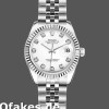 Super Clone Women's Rolex Datejust-179174, 26mm, White Diamond Dial, Fluted Bezel, Lady White