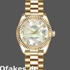 Super Clone Women's Rolex Datejust-179178, 26mm, Yellow Gold, Mother‑of‑Pearl Diamonds Dial, Lady MOP