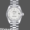 Super Clone Women's Rolex Datejust-179179, 26mm, White Roman Numeral Dial, Fluted Bezel, Lady White