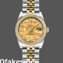 Super Clone Women's Rolex Datejust-179383, 26mm, Crystal Gold Dust Champagne Dial, Lady Champagne