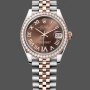Super Clone Men's Rolex Datejust 41-126333 0010, Two‑Tone Steel, Champagne Index Dial, Jubilee Champagne