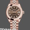 Super Clone Women's Rolex Datejust-279165, 28mm, Chocolate Brown Dial, Domed Bezel, Lady Chocolate Brown