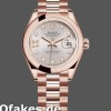 Super Clone Women's Rolex Datejust-279165, 28mm, Sundust, Diamonds Dial, Domed Bezel, Lady Sundust