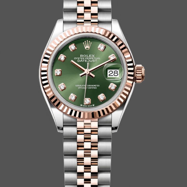 Super Clone Men's Rolex Datejust 41-m126333 0020, Two‑Tone Steel, Grey Dial, Jubilee, Men’s Grey