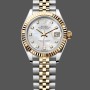 Super Clone Women's Rolex Datejust-279173, 28mm, Mother‑of‑Pearl Diamond Dial, Fluted Bezel, Lady MOP
