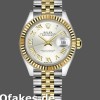 Super Clone Women's Rolex Datejust-279173, 28mm, Silver Roman Numeral Dial, Fluted Bezel, Lady Silver