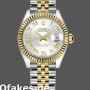 Super Clone Women's Rolex Datejust-279173, 28mm, Silver Roman Numeral Dial, Fluted Bezel, Lady Silver