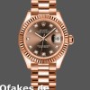 Super Clone Women's Rolex Datejust-279175, 28mm, Chocolate, Diamonds Dial, Fluted Bezel, Lady Chocolate