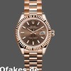 Super Clone Women's Rolex Datejust-279175, 28mm, Chocolate Index Dial, Fluted Bezel, Lady Chocolate