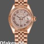 Super Clone Women's Rolex Datejust 279175-28mm, Rose Gold, Diamond Pave Dial, Lady Diamond Pave