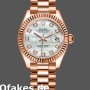 Super Clone Women's Rolex Datejust-279175, 28mm, Mother‑of‑Pearl Diamonds Dial, Fluted Bezel, Lady MOP