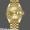 Super Clone Women's Rolex Datejust-279178, 28mm, Yellow Gold, Champagne Roman Dial, Lady Champagne