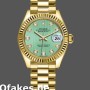 Super Clone Women's Rolex Datejust 279178-28mm, Mint Green, Diamond Dial, Fluted Bezel, Lady Mint Green
