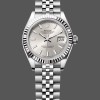 Super Clone Women's Rolex Datejust-M279174 0005, 28mm, Automatic, Silver Dial, White Gold & Steel, Women’s Silver Dial