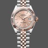 Super Clone Women's Rolex Datejust 28mm Everose Gold Rose Dial m279171 0023 Jubilee Lady Rose Gold Dial