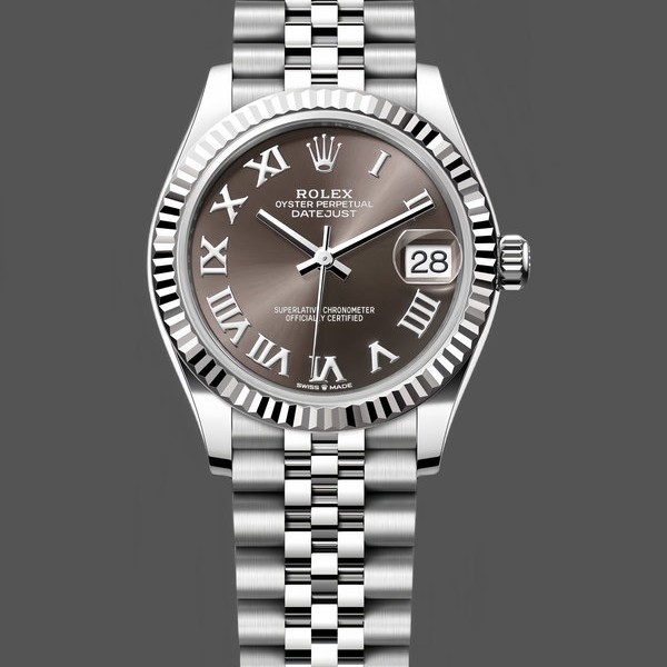 Super Clone Unisex's Rolex Day Date 36-118138 0125, Yellow Gold, Champagne Dial, Green Strap Champagne