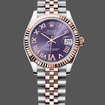 Super Clone Unisex's Rolex Day Date 36-118135 0123, White Dial, Green Leather Strap, White