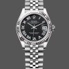 Super Clone Unisex's Rolex Day Date 36-128349RBR 0053, White Gold, President Bracelet, Pink