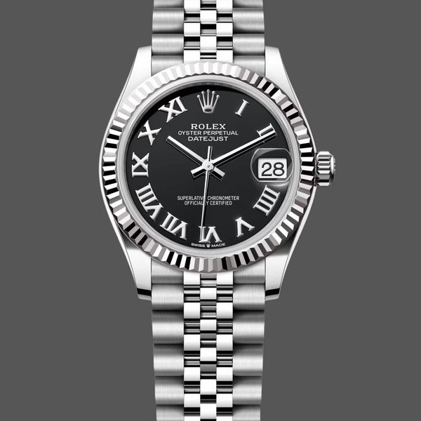 Super Clone Unisex's Rolex Day Date 36-128349RBR 0053, White Gold, President Bracelet, Pink