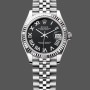 Super Clone Unisex's Rolex Day Date 36-128349RBR 0053, White Gold, President Bracelet, Pink