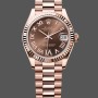 Super Clone Women's Rolex Datejust 31-m278275 0025, Everose Gold, Chocolate Dial Chocolate Dial