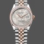 Super Clone Women's Rolex Datejust 28-m279171 0017, Chocolate Index, Steel & Rose Gold, Chocolate