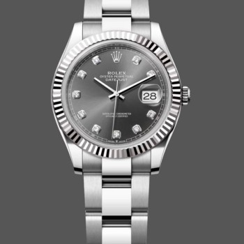 Super Clone Women's Rolex Datejust 31mm White Gold Grey Dial m278274 Women's Luxury Grey Dial