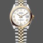 Super Clone Women's Rolex Datejust 31mm Yellow Gold White Roman Dial Women's  - M278243 0002 White Dial