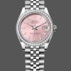 Super Clone Men's Rolex Datejust 41-126333 0011, Two‑Tone Steel, Champagne Diamond Dial, Oyster Champagne