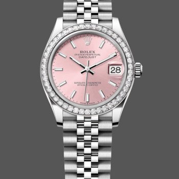 Super Clone Men's Rolex Datejust 41-126333 0011, Two‑Tone Steel, Champagne Diamond Dial, Oyster Champagne