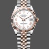 Super Clone Women's Rolex Datejust 31-278271 0002, White Roman Numeral Dial, Women’s White