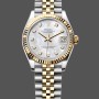 Super Clone Women's Rolex Datejust 31-278273 0028, Stainless Steel & Yellow Gold, MOP Diamond Jubilee, Mop
