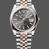 Super Clone Women's Rolex Datejust 36-m126201 0013, Everose Gold, Grey Dial, Jubilee, Grey Dial