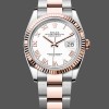 Super Clone Men's Rolex Datejust 41-126333 0018, 41mm, White Mother‑of‑Pearl, Diamond Dial, Men’s MOP