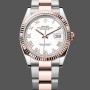 Super Clone Men's Rolex Datejust 41-126333 0018, 41mm, White Mother‑of‑Pearl, Diamond Dial, Men’s MOP