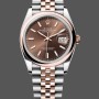 Super Clone Women's Rolex Datejust 36mm Everose Gold Chocolate Dial Women's  - M126201 0043 Chocolate Dial