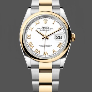 Super Clone Men's Rolex Oyster Perpetual 41-124300 0001, Smooth Bezel, Oyster Bracelet, Silver Dial, Silver